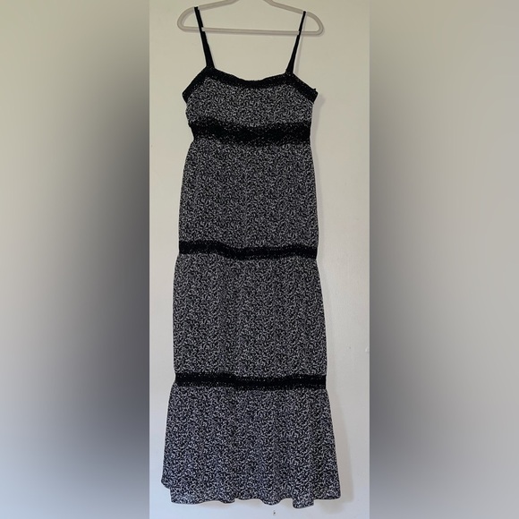 NWOT Michael Kors Strappy Tiered Maxi Dress - Picture 7 of 11